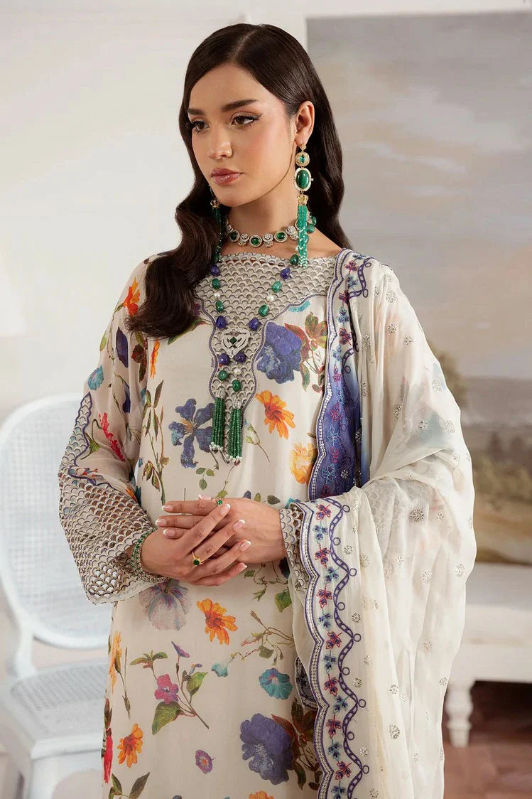 Picture of Nureh - Amaya Embroidered & Printed Chiffon Collection Vol 4 - AM-26 - Unstitched - Available at Raja Sahib