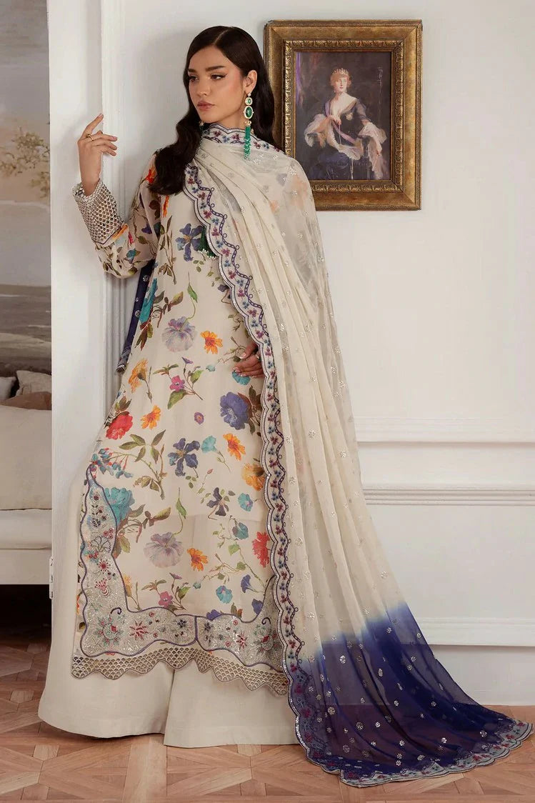 Picture of Nureh - Amaya Embroidered & Printed Chiffon Collection Vol 4 - AM-26 - Unstitched - Available at Raja Sahib