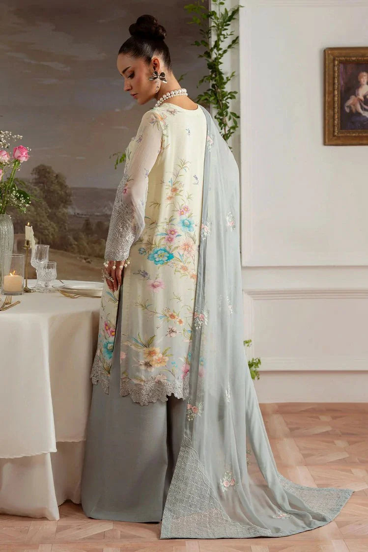 Picture of Nureh - Amaya Embroidered & Printed Chiffon Collection Vol 4 - AM-27 - Unstitched - Available at Raja Sahib