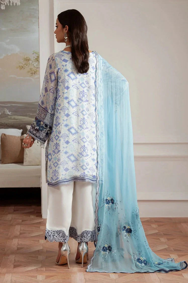 Picture of Nureh - Amaya Embroidered & Printed Chiffon Collection Vol 4 - AM-28 - Unstitched - Available at Raja Sahib