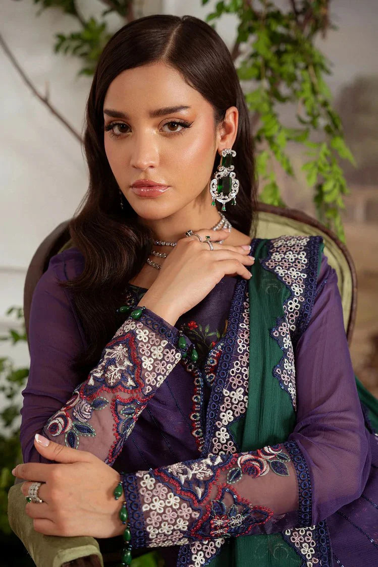 Picture of Nureh - Amaya Embroidered & Printed Chiffon Collection Vol 4 - AM-29 - Unstitched - Available at Raja Sahib
