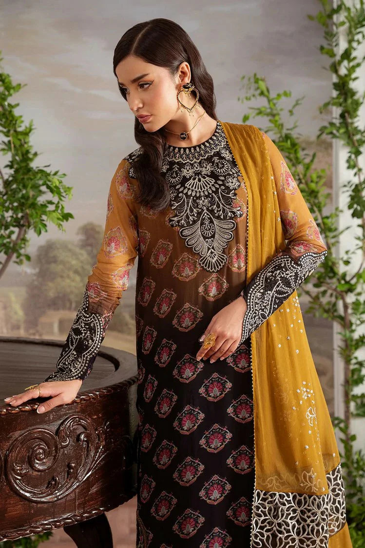 Picture of Nureh - Amaya Embroidered & Printed Chiffon Collection Vol 4 - AM-30 - Unstitched - Available at Raja Sahib