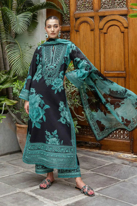 Picture of Zainab Chottani - Tahra Lawn Collection Vol 2 - RAYA-D10 - Unstitched - Available at Raja Sahib