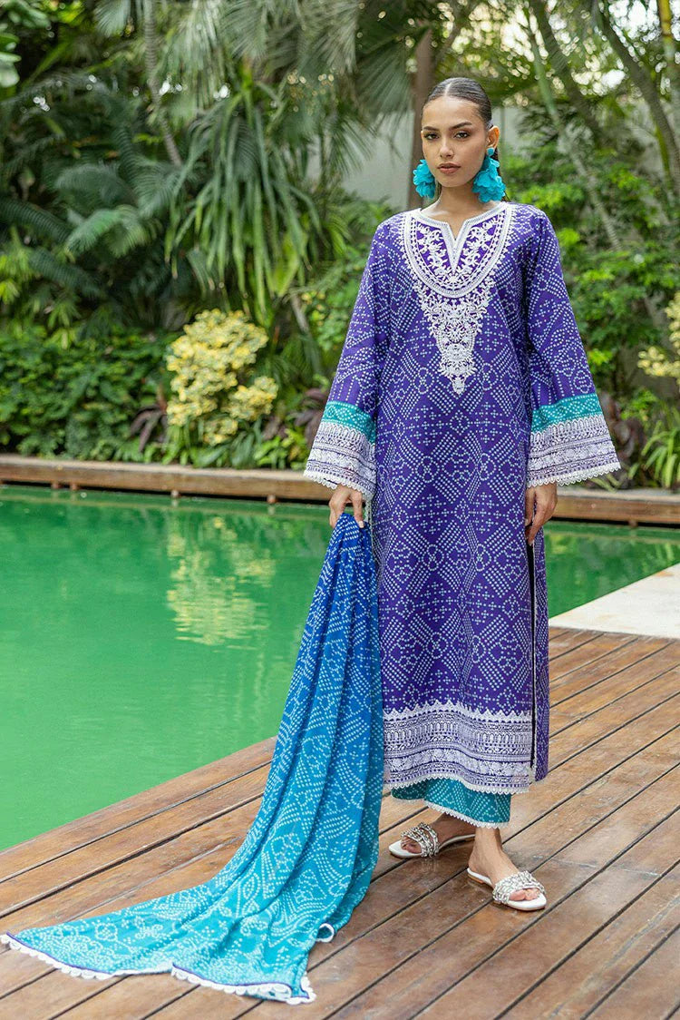 Picture of Zainab Chottani - Tahra Lawn Collection Vol 2 - LISA-D3 - Unstitched - Available at Raja Sahib