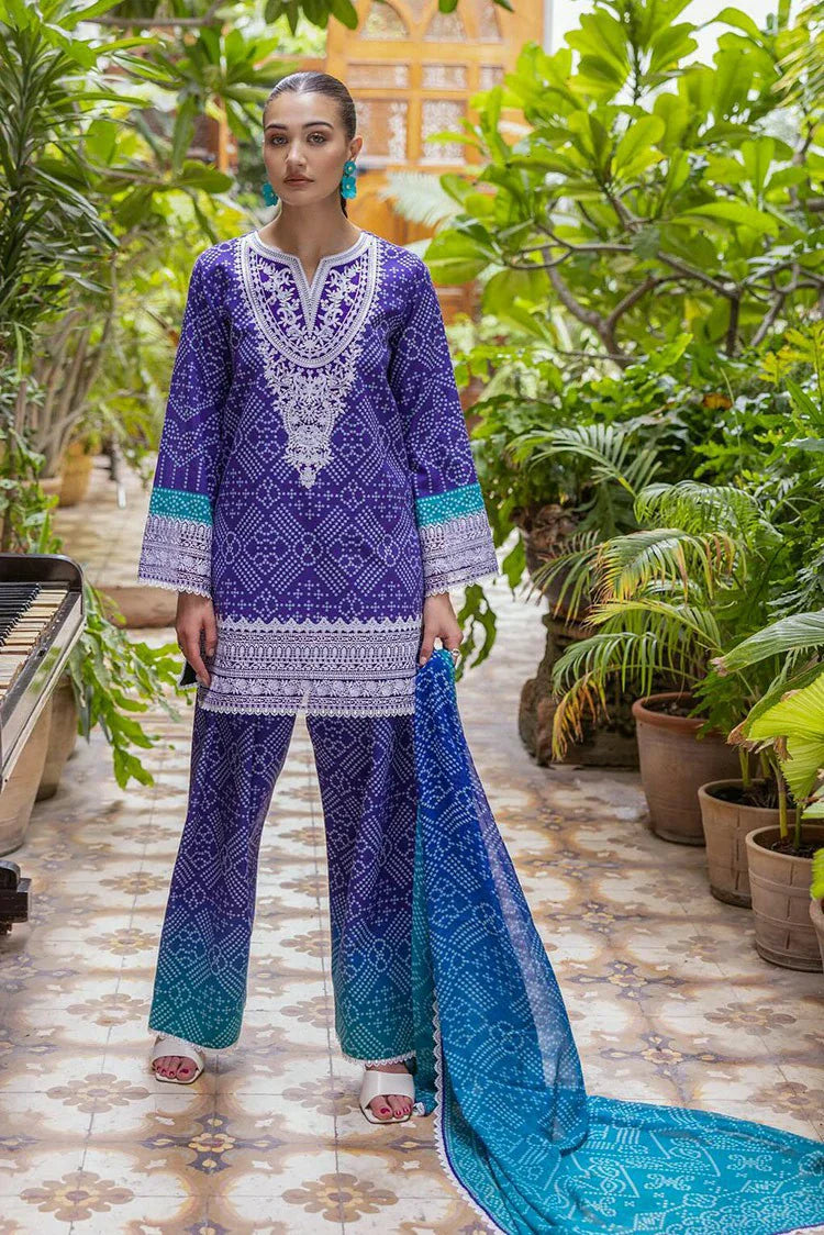 Picture of Zainab Chottani - Tahra Lawn Collection Vol 2 - LISA-D3 - Unstitched - Available at Raja Sahib