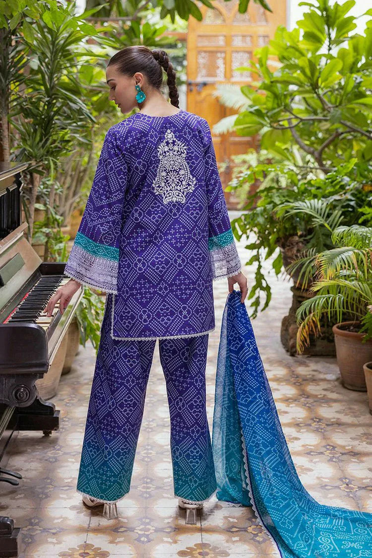 Picture of Zainab Chottani - Tahra Lawn Collection Vol 2 - LISA-D3 - Unstitched - Available at Raja Sahib