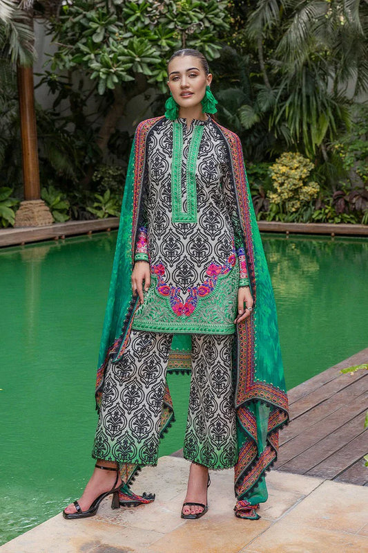 Picture of Zainab Chottani - Tahra Lawn Collection Vol 2 - TIA-D7 - Unstitched - Available at Raja Sahib