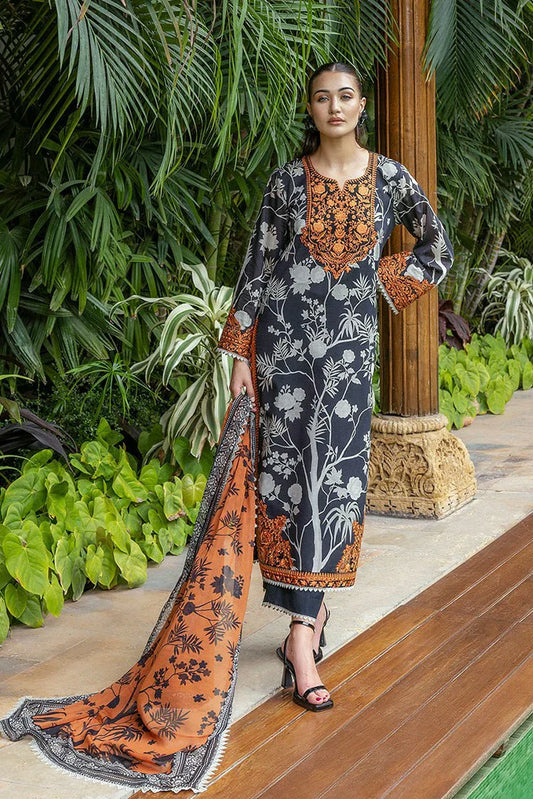 Picture of Zainab Chottani - Tahra Lawn Collection Vol 2 - EFRA-D8 - Unstitched - Available at Raja Sahib