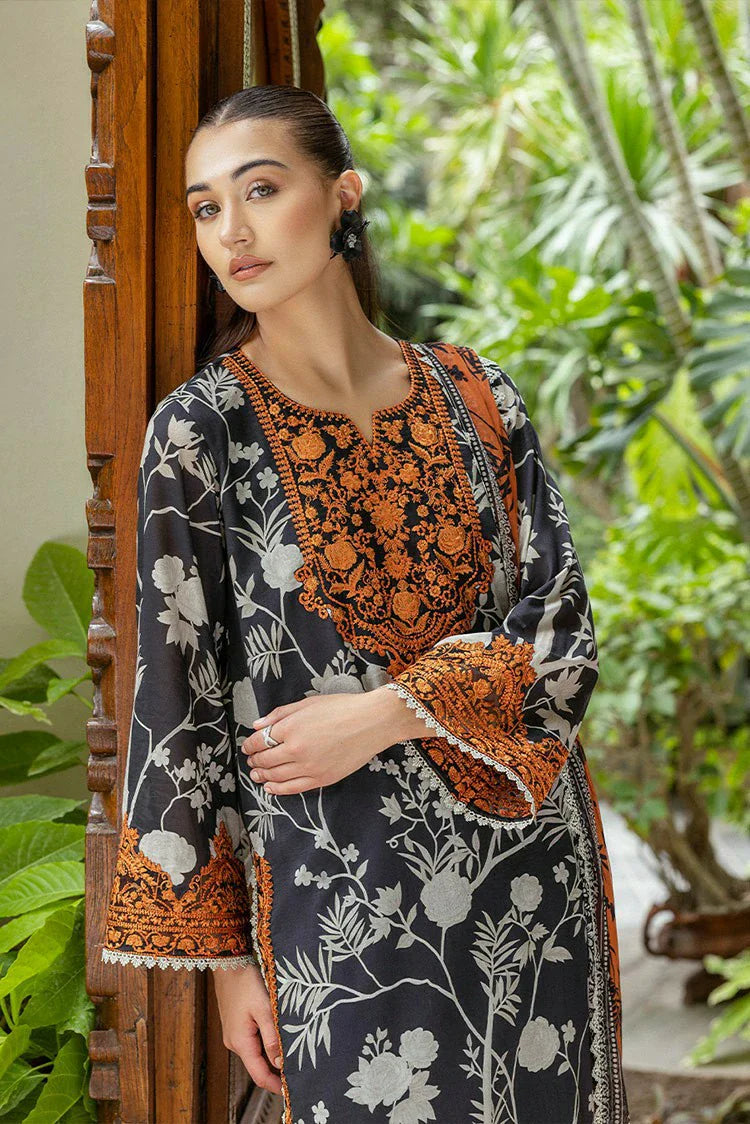 Picture of Zainab Chottani - Tahra Lawn Collection Vol 2 - EFRA-D8 - Unstitched - Available at Raja Sahib