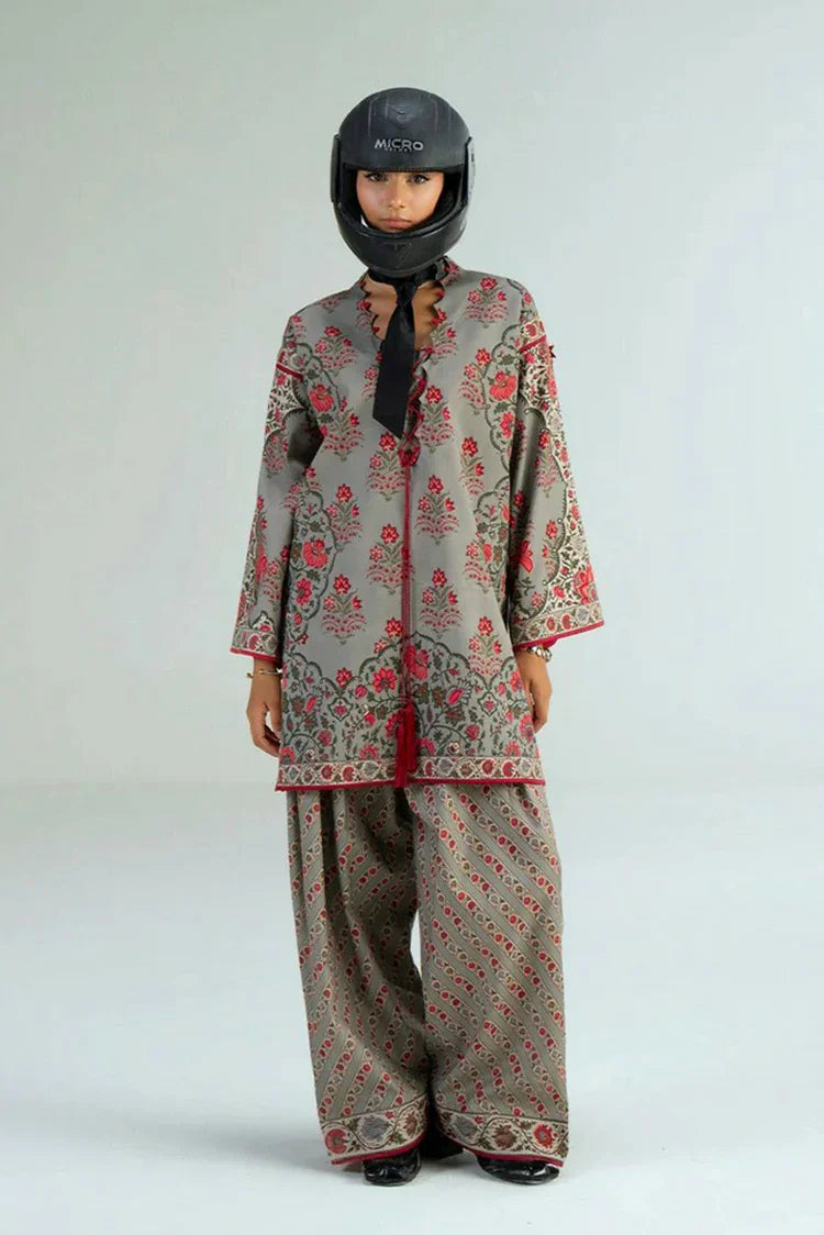 Picture of Saira Rizwan - Joolie Prints - SILVER LINING – JPU25-03 - Unstitched - Available at Raja Sahib