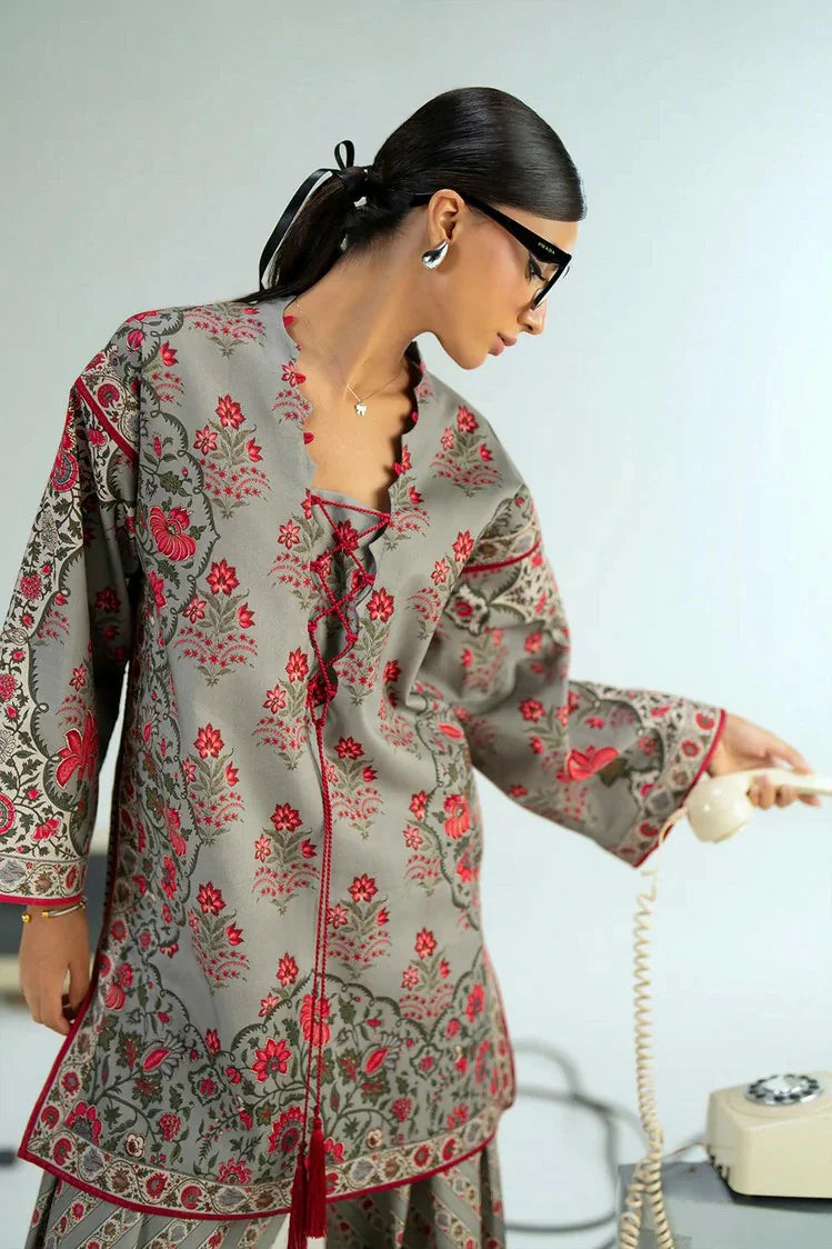 Picture of Saira Rizwan - Joolie Prints - SILVER LINING – JPU25-03 - Unstitched - Available at Raja Sahib