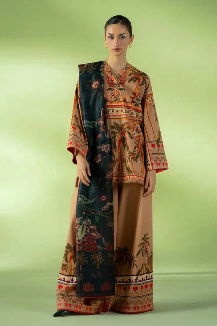 Picture of Saira Rizwan - Joolie Prints - GOLDEN HOUR – JPU25-05 - Unstitched - Available at Raja Sahib