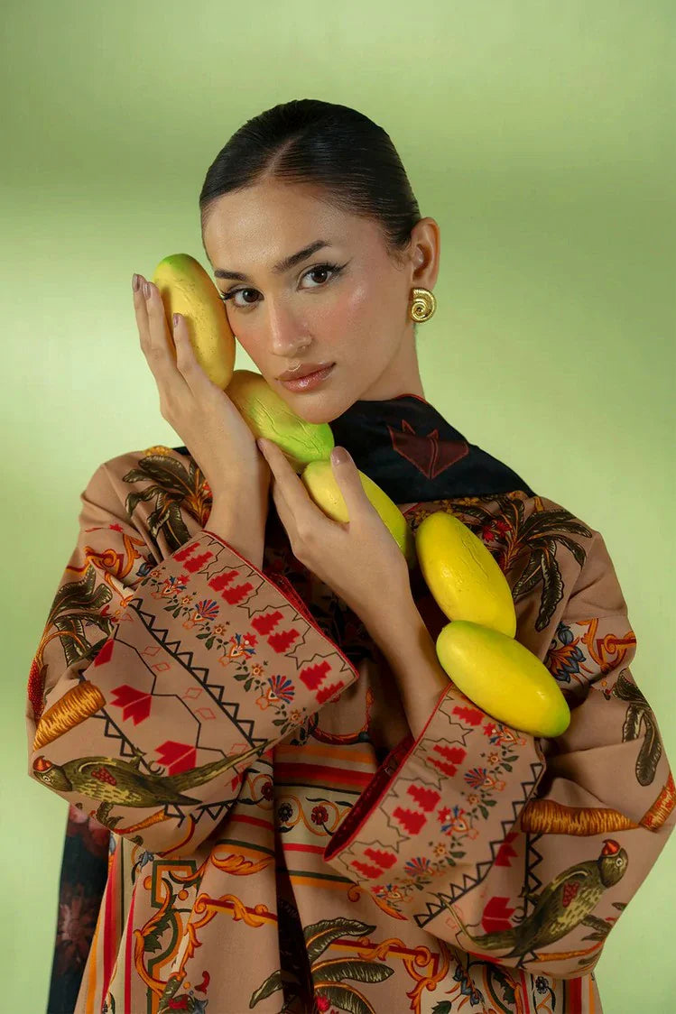 Picture of Saira Rizwan - Joolie Prints - GOLDEN HOUR – JPU25-05 - Unstitched - Available at Raja Sahib