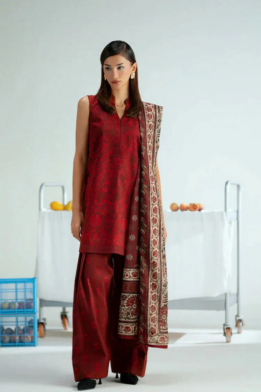 Picture of Saira Rizwan - Joolie Prints - MIDNIGHT – JPU25-07 - Unstitched - Available at Raja Sahib
