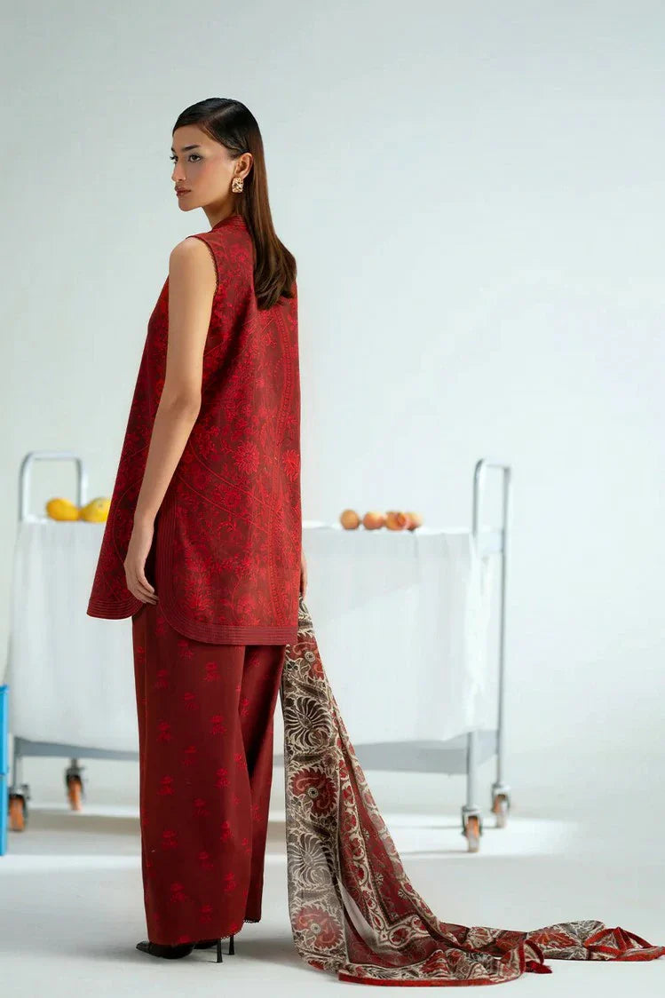 Picture of Saira Rizwan - Joolie Prints - MIDNIGHT – JPU25-07 - Unstitched - Available at Raja Sahib