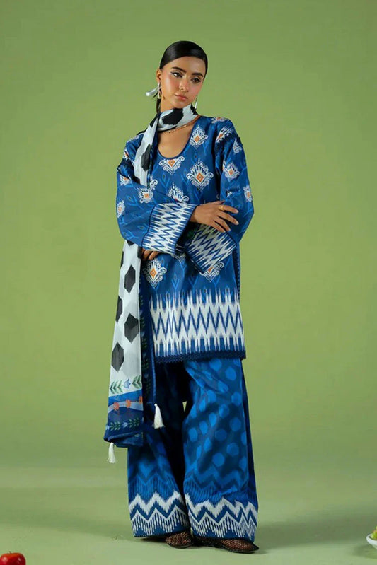 Picture of Saira Rizwan - Joolie Prints - CITY BLOOM – JPU25-09 - Unstitched - Available at Raja Sahib