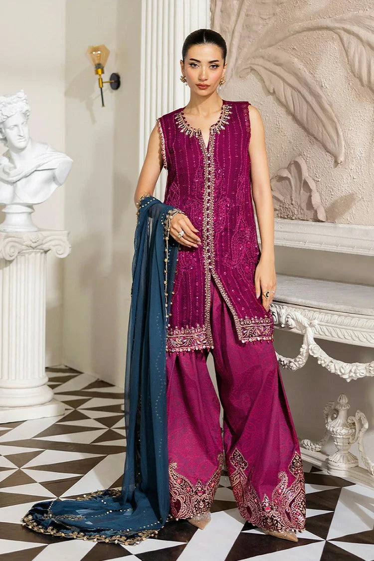 Picture of Maria B - Chiffon Collection - MPC-25-102 - Unstitched - Available at Raja Sahib