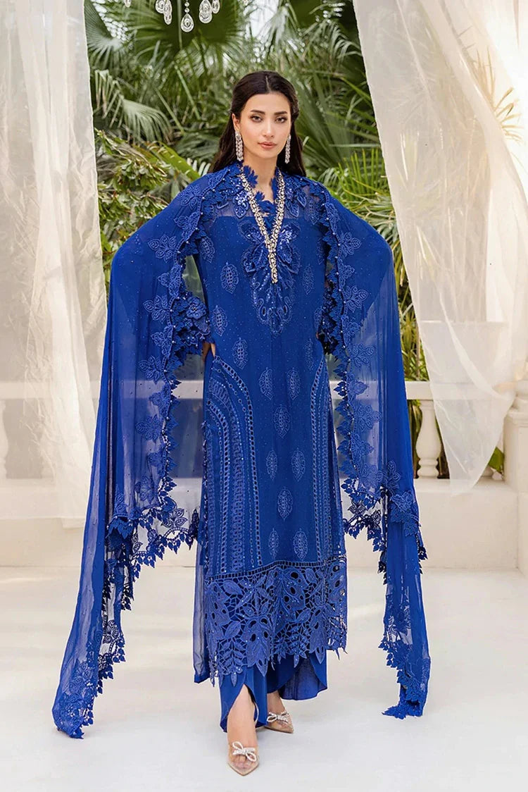 Picture of Maria B - Chiffon Collection - MPC-25-103 - Unstitched - Available at Raja Sahib