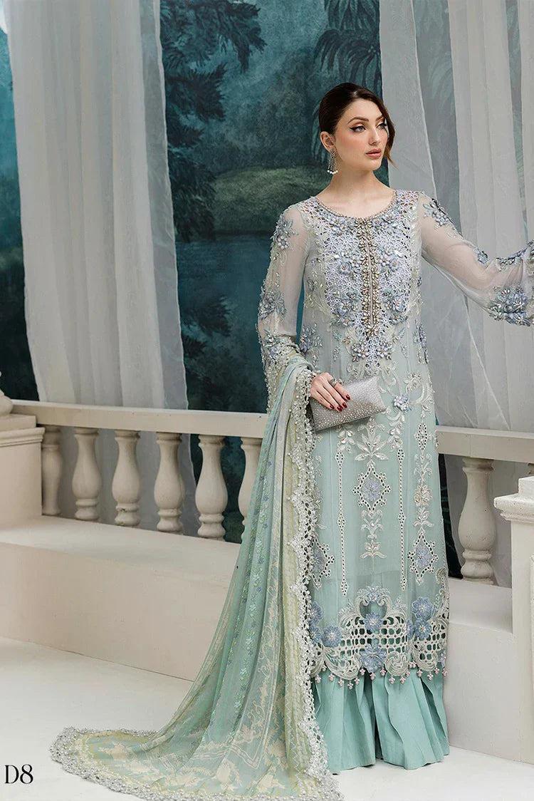 Picture of Maria B - Chiffon Collection - MPC-25-108 - Unstitched - Available at Raja Sahib