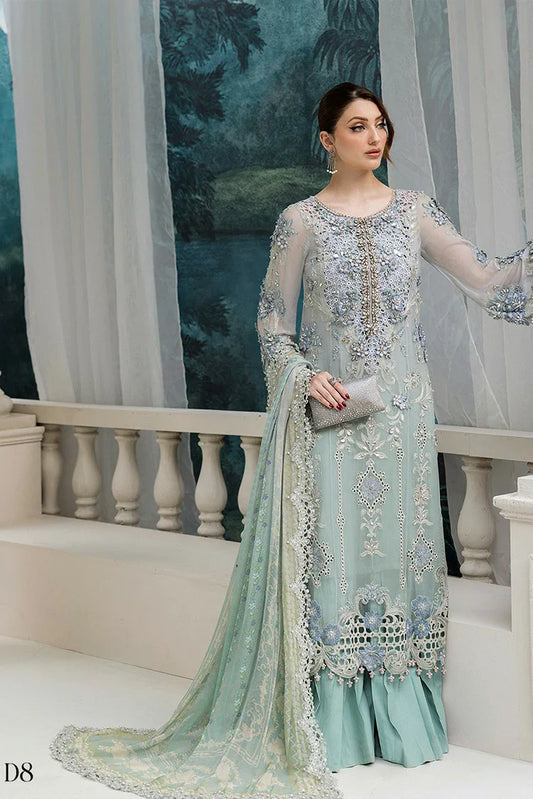 Picture of Maria B - Chiffon Collection - MPC-25-108 - Unstitched - Available at Raja Sahib
