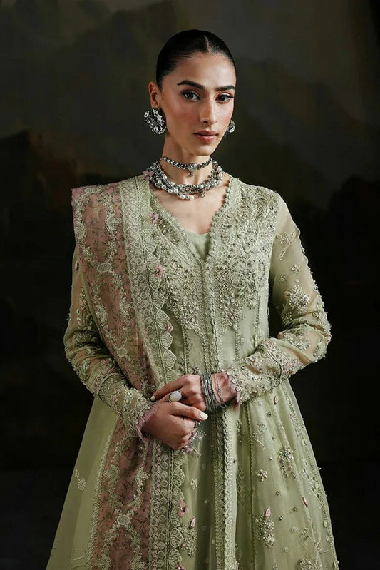 Picture of Qalamkar - Elirah Formals - MF-02 SAGE AURA - Unstitched - Available at Raja Sahib
