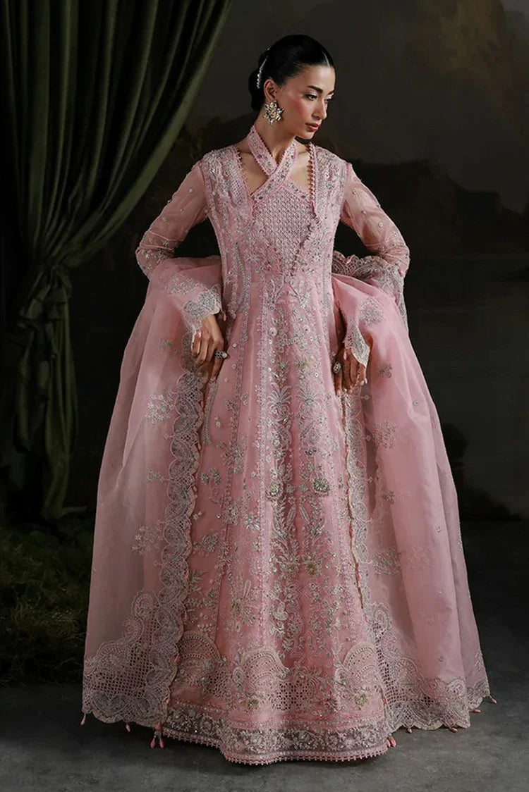 Picture of Qalamkar - Elirah Formals - MF-03 BLUSH REVERIE - Unstitched - Available at Raja Sahib