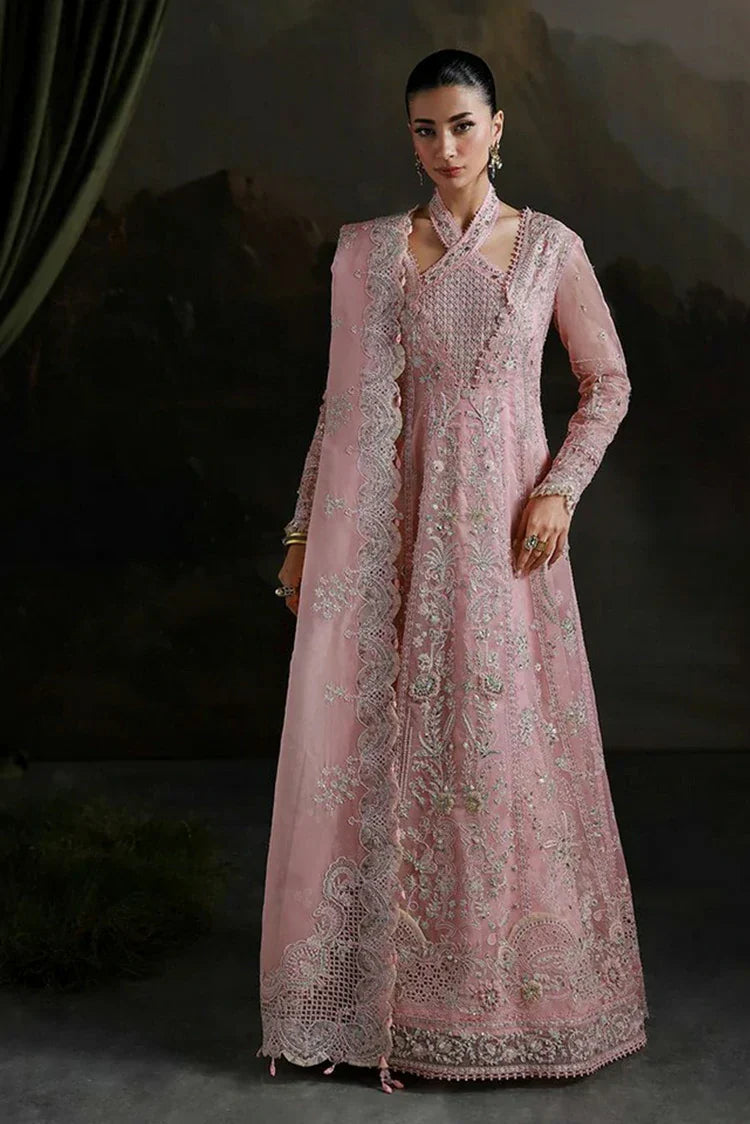 Picture of Qalamkar - Elirah Formals - MF-03 BLUSH REVERIE - Unstitched - Available at Raja Sahib