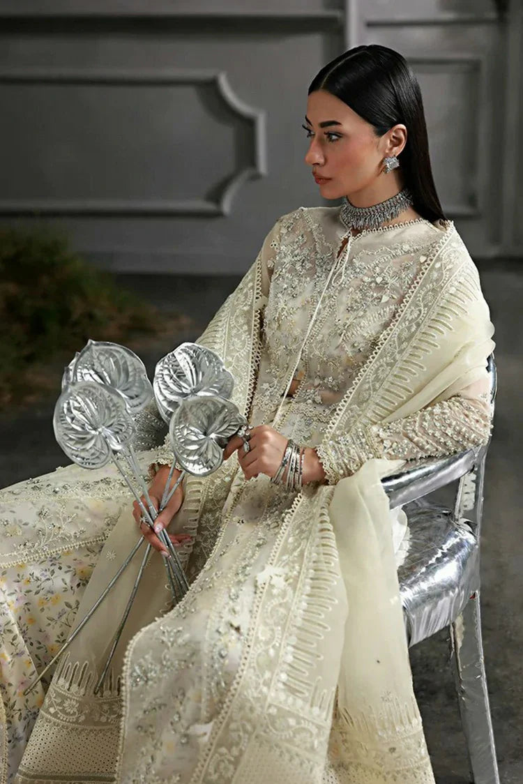 Picture of Qalamkar - Elirah Formals - MF-06 IVARA - Unstitched - Available at Raja Sahib