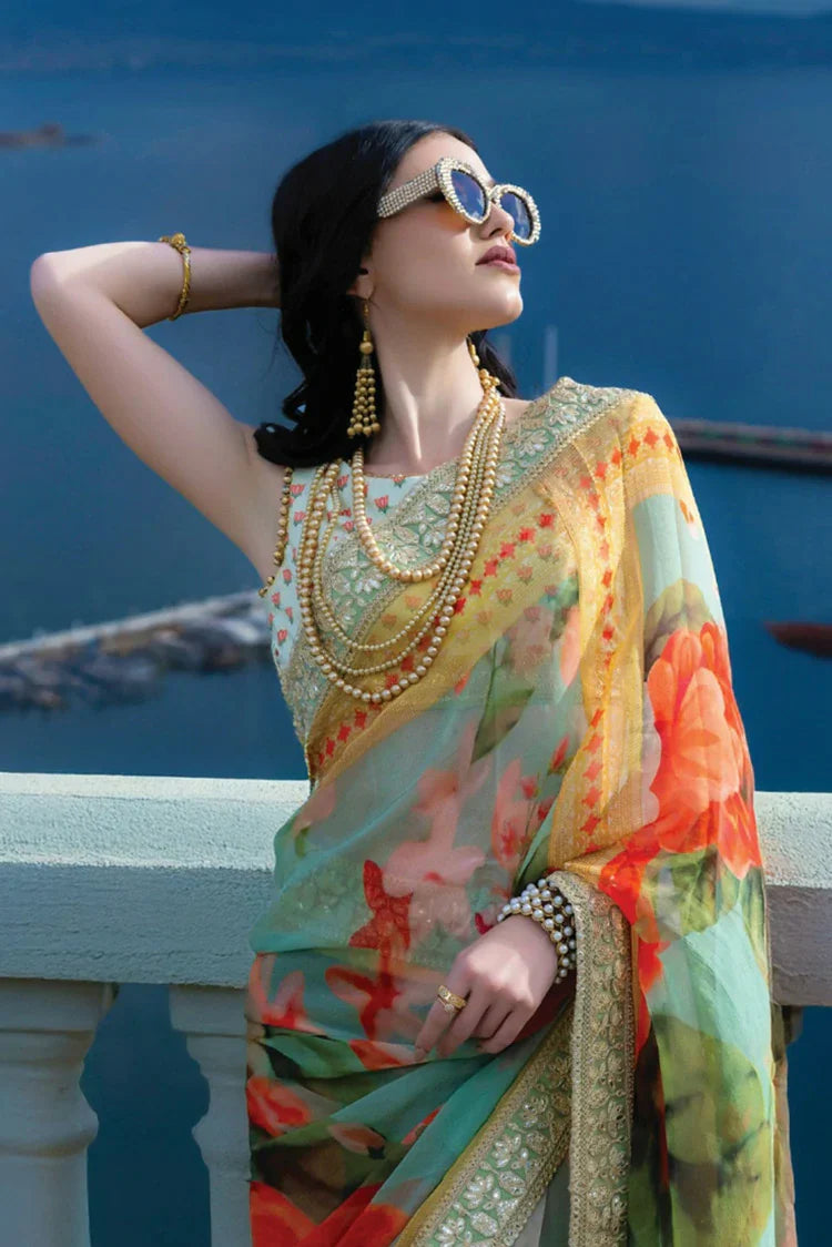 Picture of Rayya - Spring Summer Lawn Collection - RG004 - Unstitched - Available at Raja Sahib