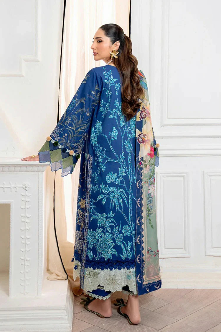 Picture of Roheenaz - Aezel Fall Embroidered Cambric Collection - 1A Insha - Unstitched - Available at Raja Sahib