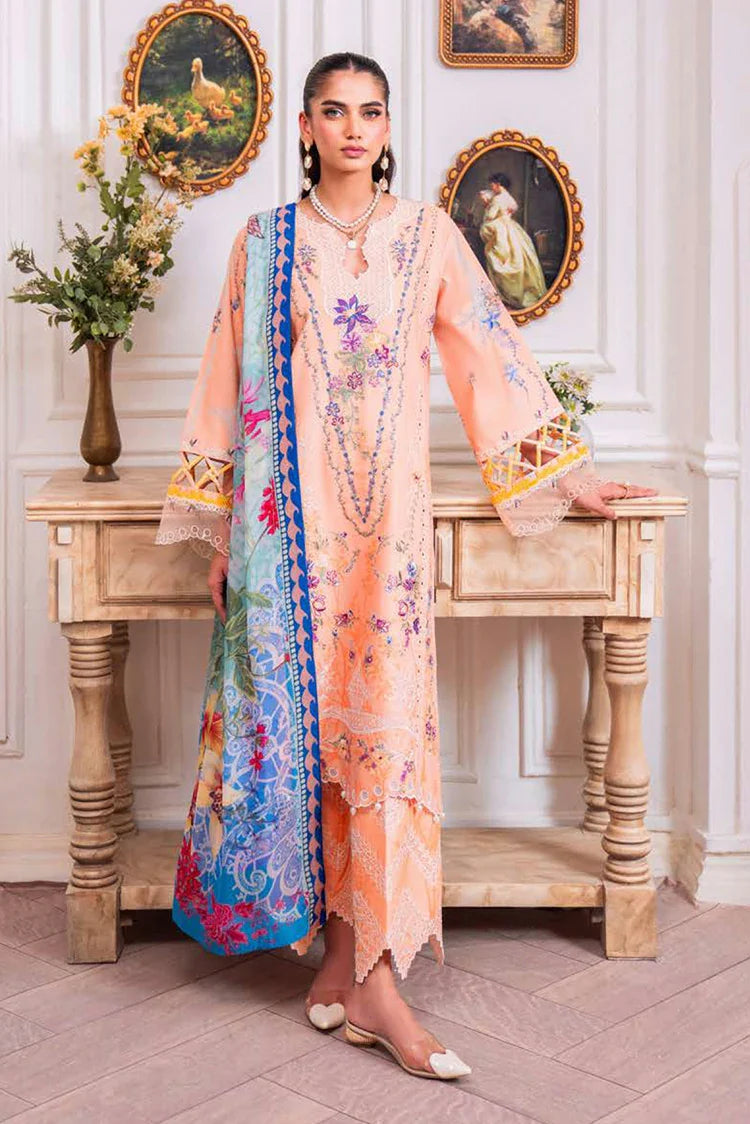 Picture of Roheenaz - Aezel Fall Embroidered Cambric Collection - 2A Amal - Unstitched - Available at Raja Sahib