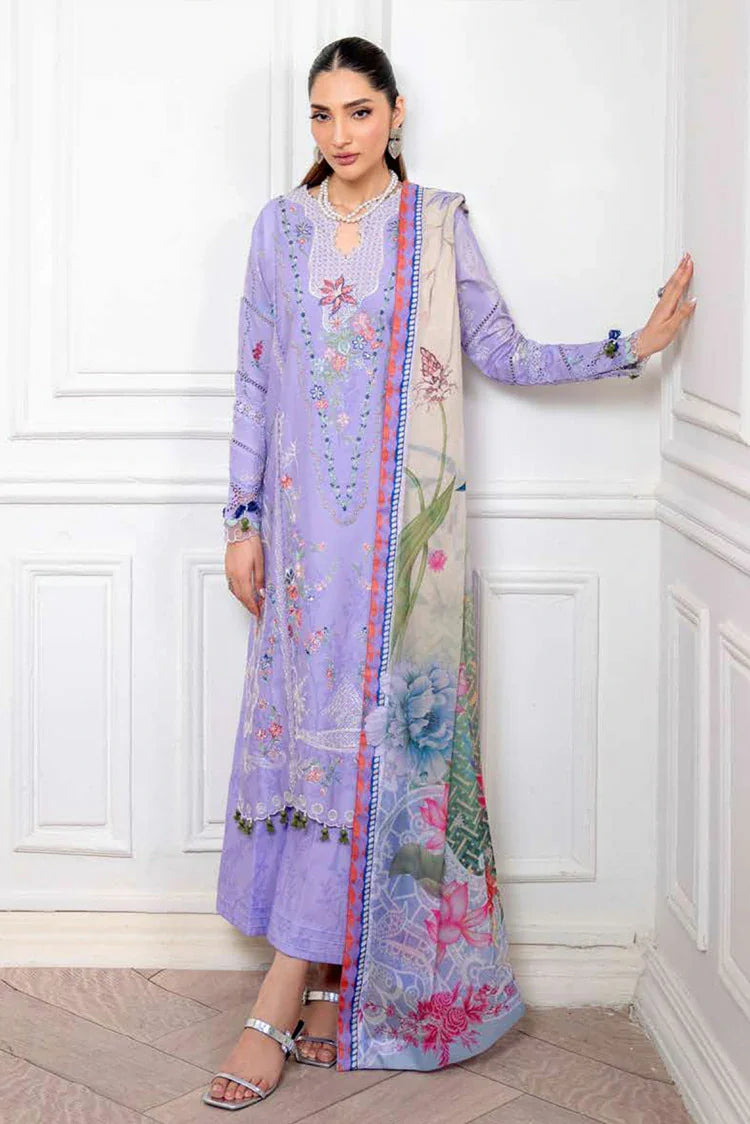 Picture of Roheenaz - Aezel Fall Embroidered Cambric Collection - 2B Nivra - Unstitched - Available at Raja Sahib