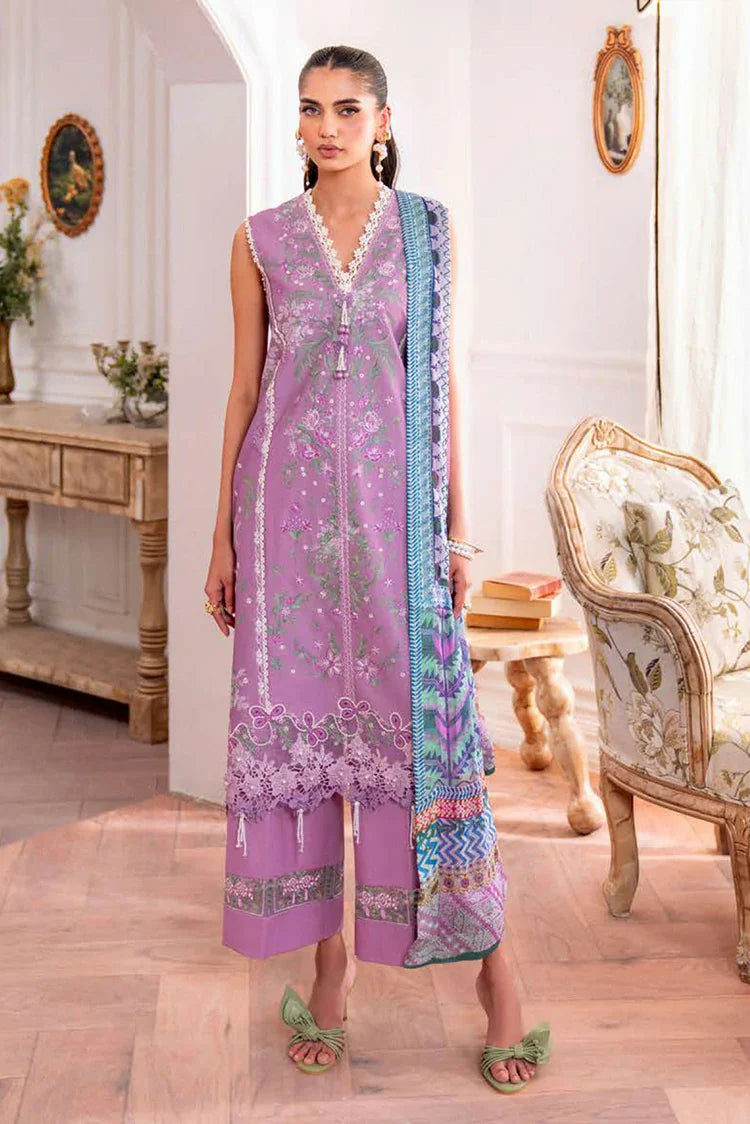 Picture of Roheenaz - Aezel Fall Embroidered Cambric Collection - 4A Laila - Unstitched - Available at Raja Sahib