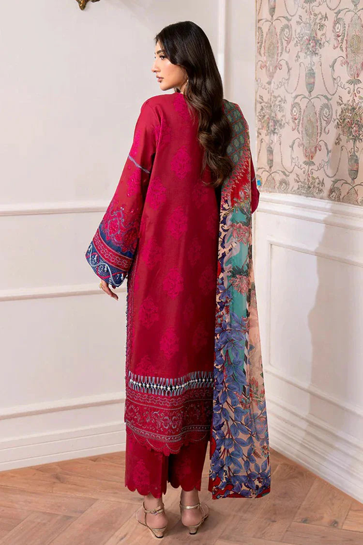 Picture of Roheenaz - Aezel Fall Embroidered Cambric Collection - 5B Oriva - Unstitched - Available at Raja Sahib