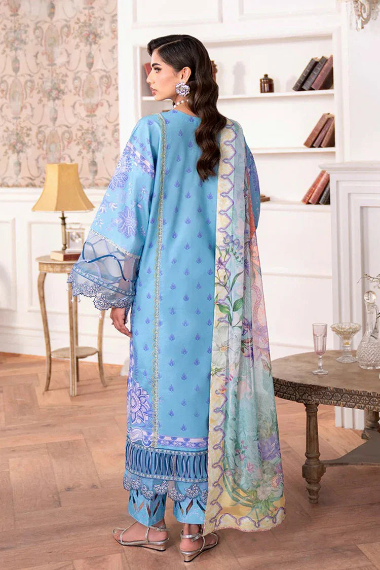 Picture of Roheenaz - Aezel Fall Embroidered Cambric Collection - 6B Miren - Unstitched - Available at Raja Sahib