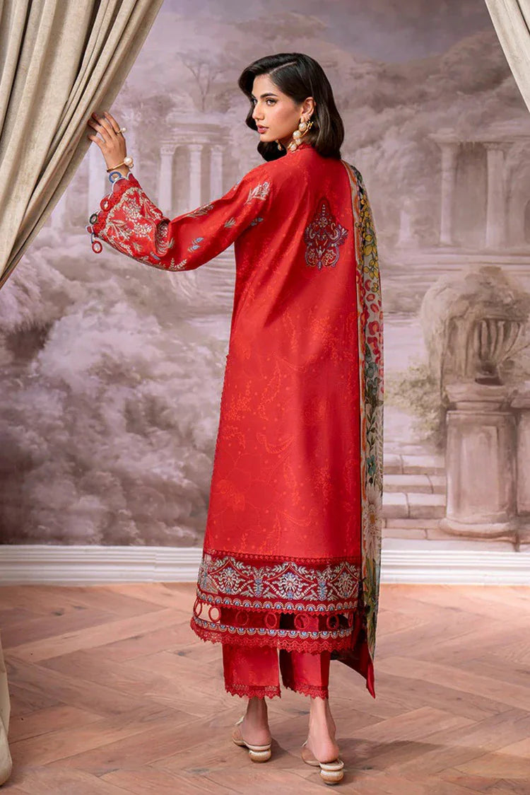 Picture of Roheenaz - Aezel Fall Embroidered Cambric Collection - 7B Lyrah - Unstitched - Available at Raja Sahib