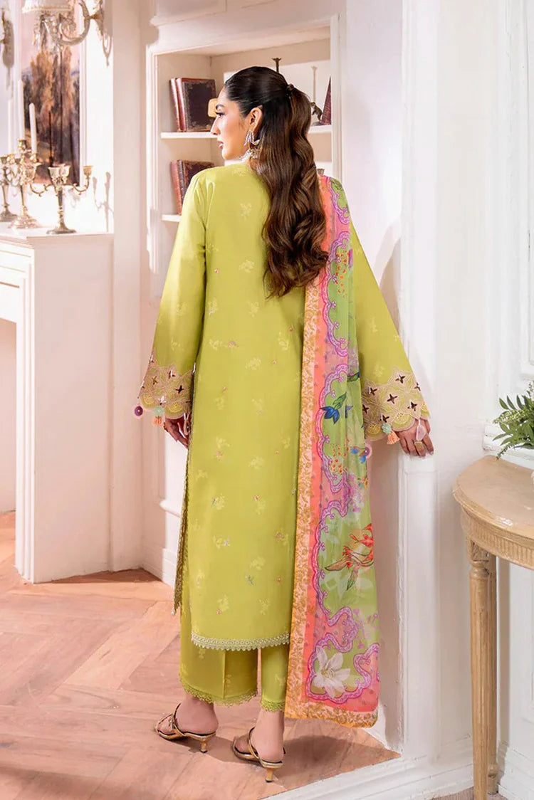 Picture of Roheenaz - Aezel Fall Embroidered Cambric Collection - 8A Arven - Unstitched - Available at Raja Sahib