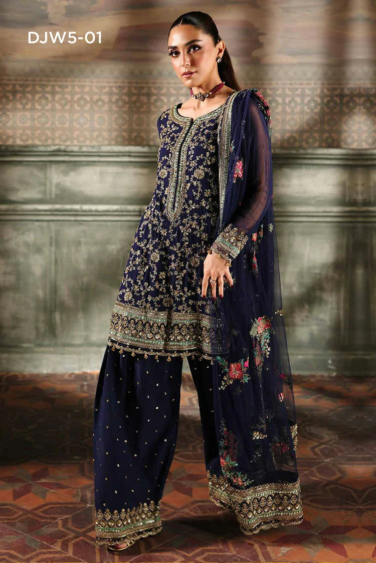 Picture of Charizma - Dastan-e-Jashan Premium Chiffon Collection Limited Edition Vol 1 - DJW5-01 - Unstitched - Available at Raja Sahib