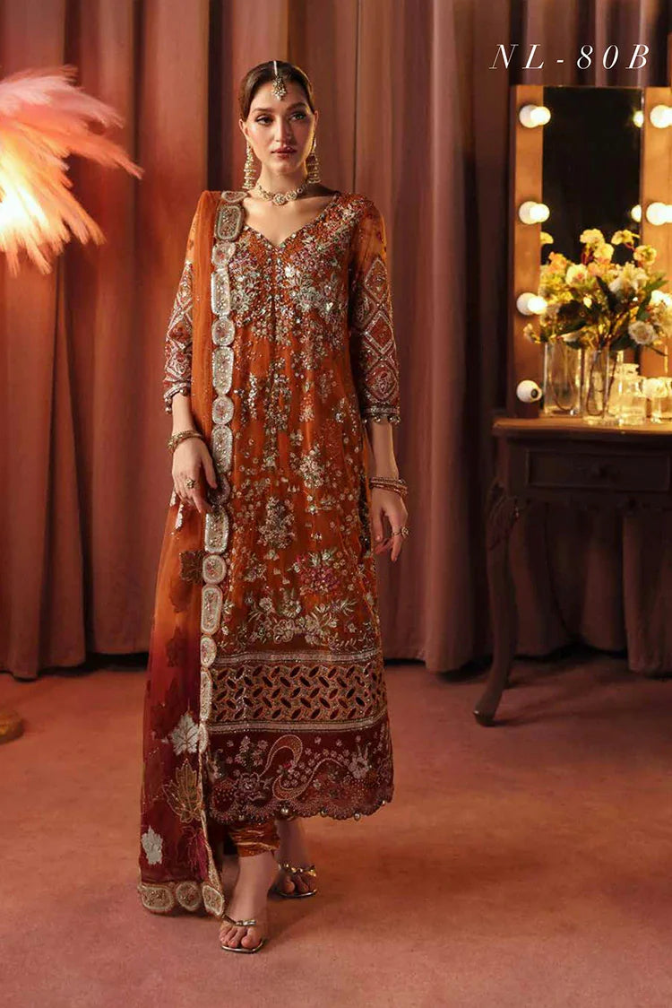 Picture of Nureh - Jhoomro Luxury Formals - NL-80 - Unstitched - Available at Raja Sahib
