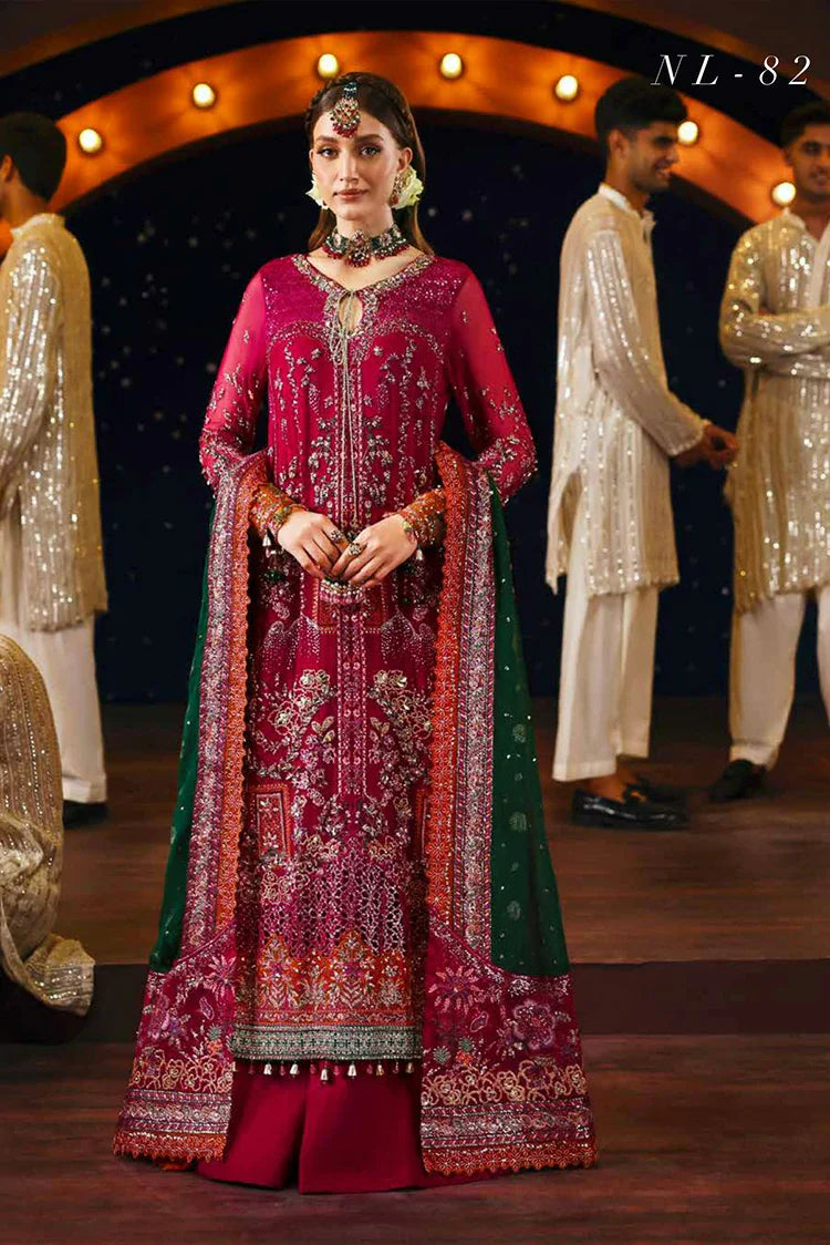 Picture of Nureh - Jhoomro Luxury Formals - NL-82 - Unstitched - Available at Raja Sahib
