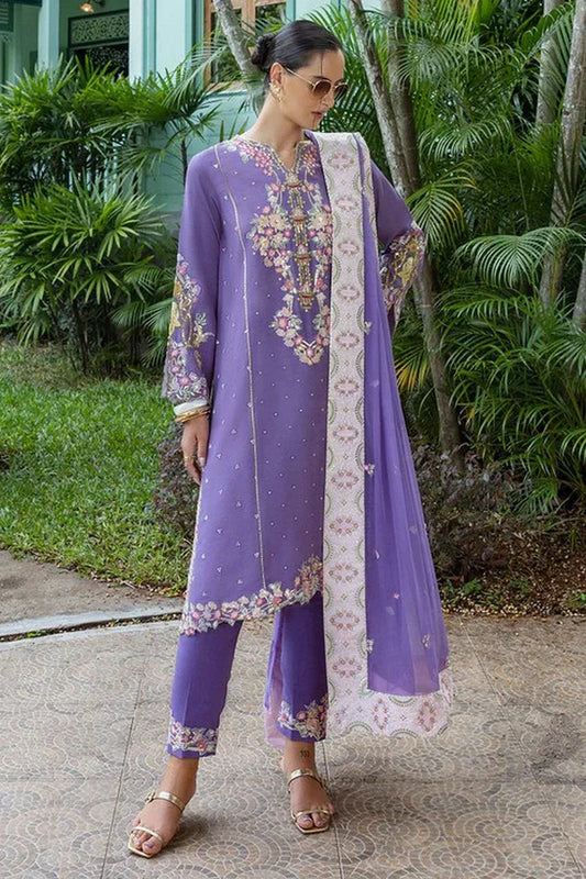 Picture of Mushq - Hemline Nuvera Collection - HUNES250101U Elaris - Unstitched - Available at Raja Sahib