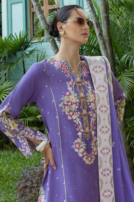 Picture of Mushq - Hemline Nuvera Collection - HUNES250101U Elaris - Unstitched - Available at Raja Sahib