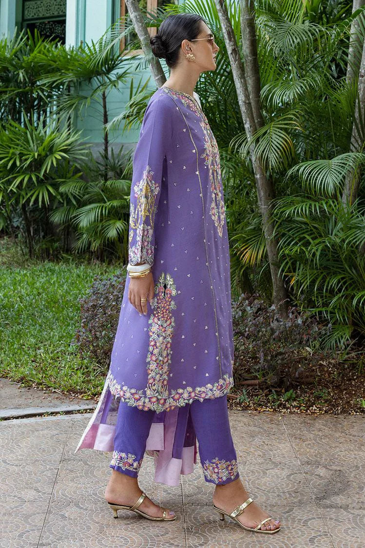 Picture of Mushq - Hemline Nuvera Collection - HUNES250101U Elaris - Unstitched - Available at Raja Sahib