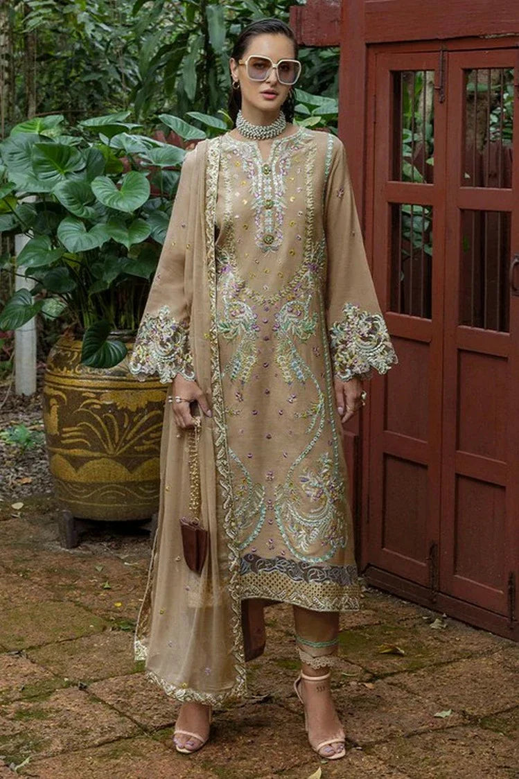 Picture of Mushq - Hemline Nuvera Collection - HUNES250102U Ardena - Unstitched - Available at Raja Sahib
