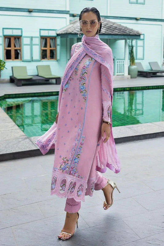 Picture of Mushq - Hemline Nuvera Collection - HUNES250103U Leore - Unstitched - Available at Raja Sahib