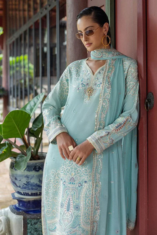 Picture of Mushq - Hemline Nuvera Collection - HUNES250105U Freyelle - Unstitched - Available at Raja Sahib