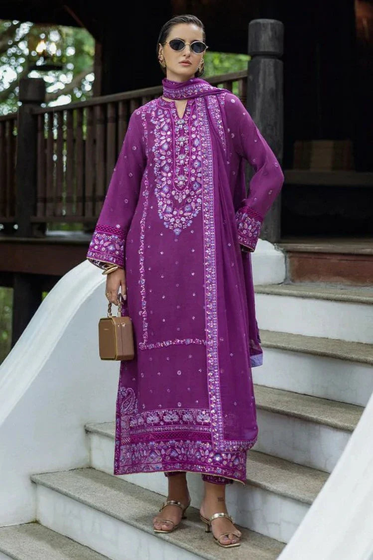 Picture of Mushq - Hemline Nuvera Collection - HUNES250106U Avenelle - Unstitched - Available at Raja Sahib