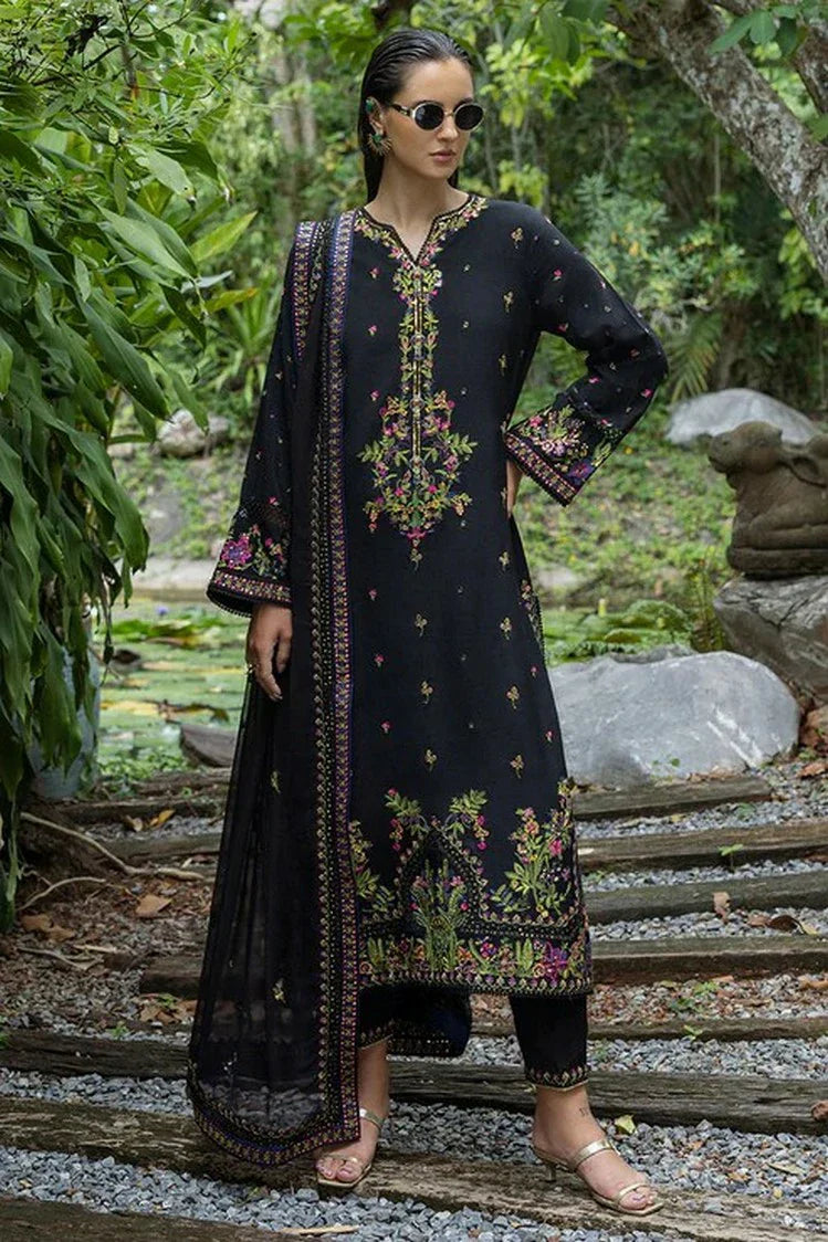Picture of Mushq - Hemline Nuvera Collection - HUNES250108U Onyxa - Unstitched - Available at Raja Sahib