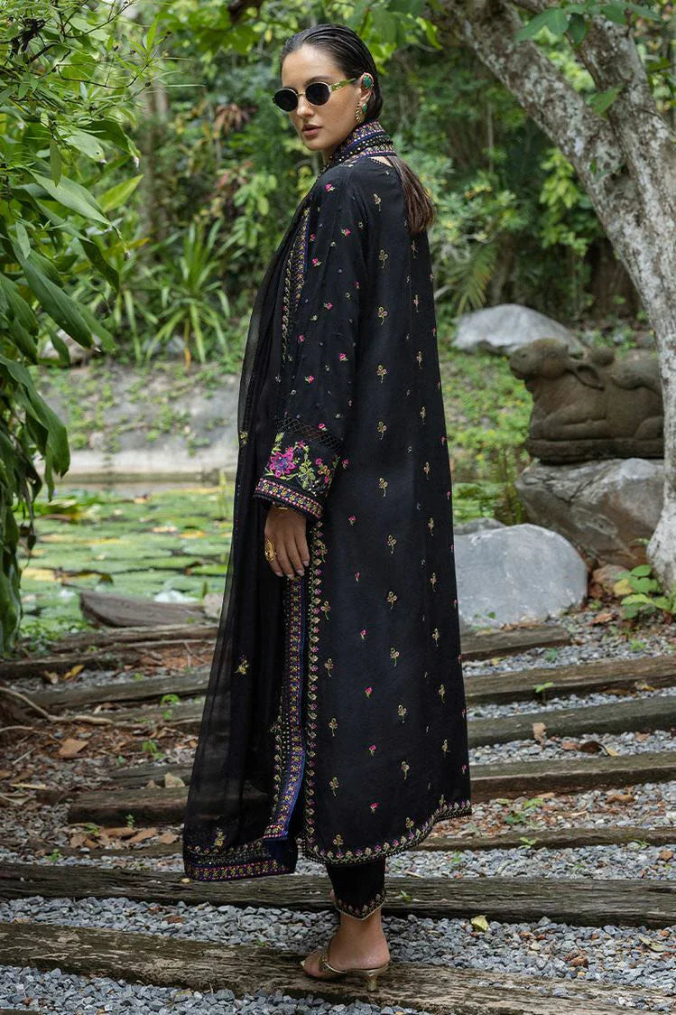 Picture of Mushq - Hemline Nuvera Collection - HUNES250108U Onyxa - Unstitched - Available at Raja Sahib