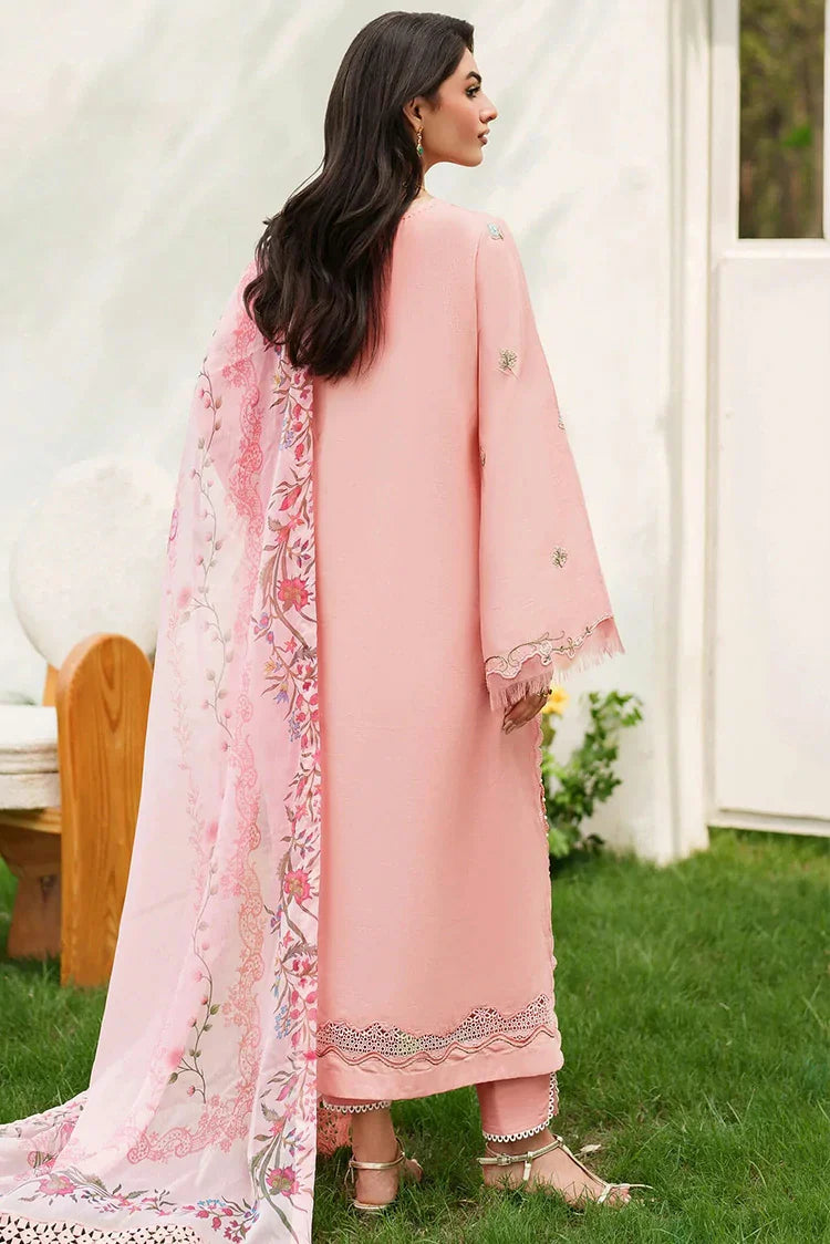 Picture of Asifa & Nabeel - Eden Cambric Collection - Serene Blush ECU25-01 - Unstitched - Available at Raja Sahib